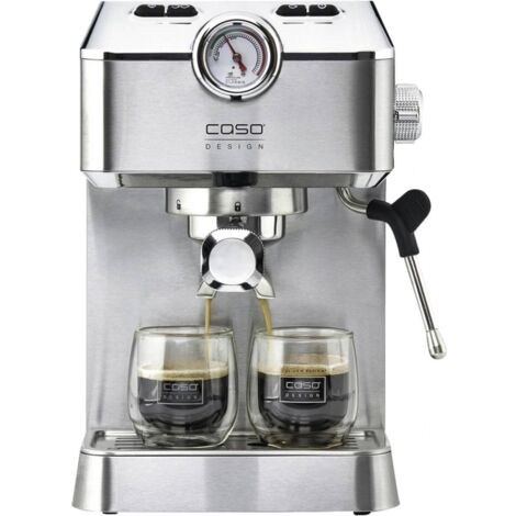 Caso Espresso Gourmet Edelstahl