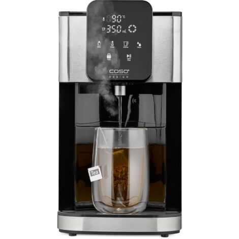 Caso HW 1660 - Dispenser d’Acqua Calda da 4 L - Acqua Calda in pochi Secondi, Fino al 50% di Risparmio energetico Rispetto ai bollitori elettrici, 40-100°C, Adatto per Alimenti per Neonati