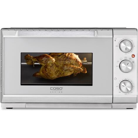 Caso TO20 mini forno argento 20 litri cottura versatile