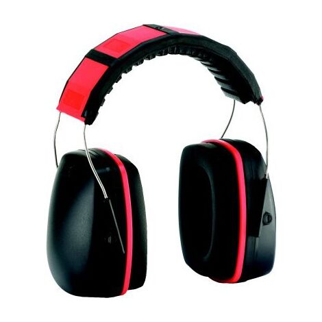 Casque anti-bruit 28 dB, rouge, FORTIS