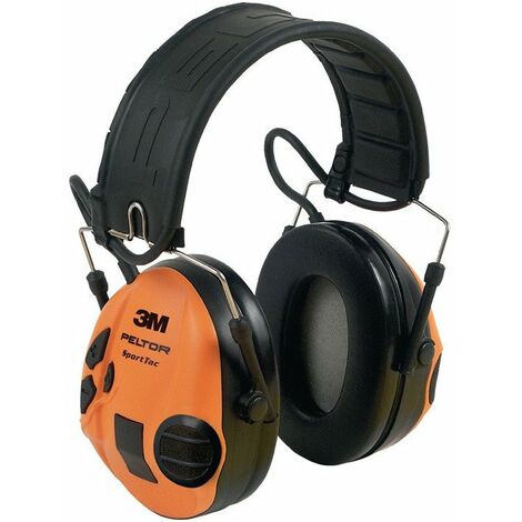 Casque anti-bruit à capsules 3M™ Peltor™ SportTac™ chasse entrée audio EN 352-1