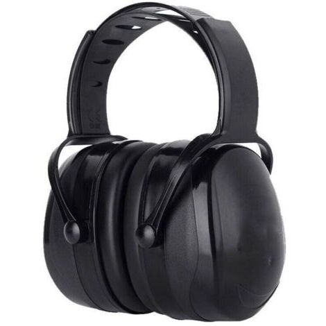 Casque Anti Bruit Adulte Réglable Confortable, avec Une Atténuation de SNR 38dB, pour Milieu Bruyant ou Stressant Noir