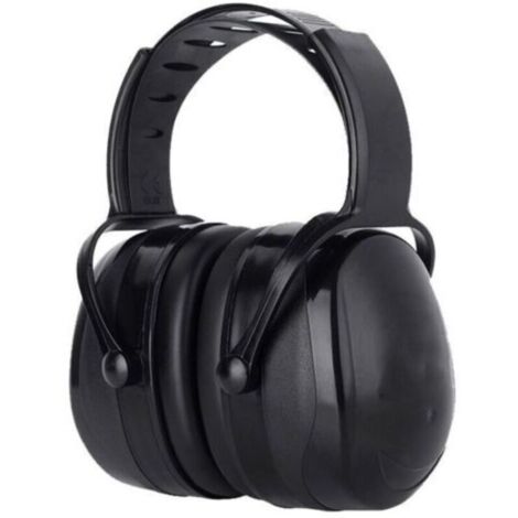 Casque Anti Bruit Adulte Réglable Confortable, avec Une Atténuation de SNR 38dB, pour Milieu Bruyant ou Stressant-Noir