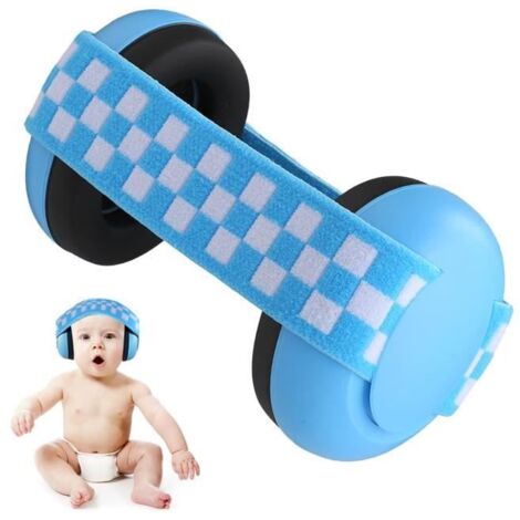 Casque Anti Bruit Bebe, Casque Anti Bruit Enfant, Réglable et Confortable Casque Anti-Bruit, Pour les Bébés de 0 à 2 Ans,