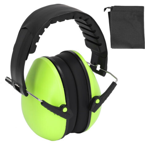 Casque anti-bruit bébé pour nouveau-né - Protection auditive douce pour le sommeil - Vert