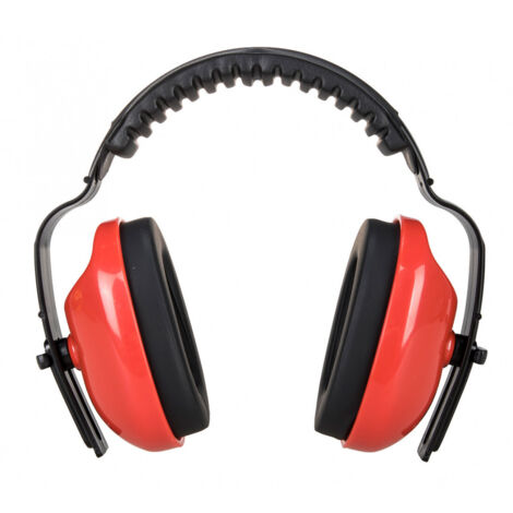 Casque anti-bruit Classic Plus couleur : Rouge taille  - PORTWEST