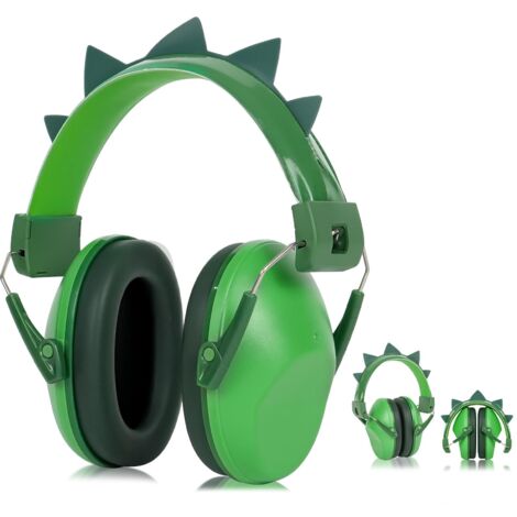 Casque Anti Bruit Enfant, Protection Auditive pour Enfants SNR 28dB Casque Pliable Réglable Confortable Garcon et Fille Âge 3-16 Years Casque Anti-Bruit pour L'étude Robuste et facile à Ranger