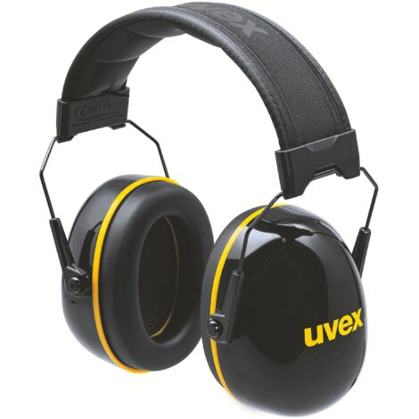 Casque anti-bruit pliable K20 UVEX 2630020 - Noir - Taille unique