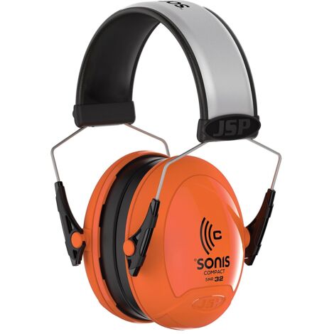 Casque anti-bruit Sonis Compact - 32dB Orange fluo