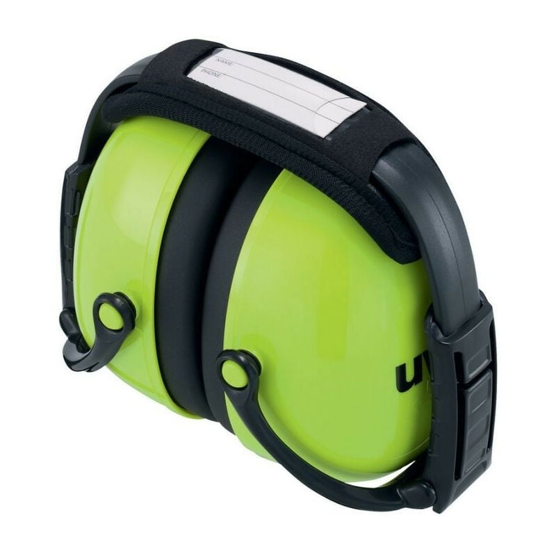 Casque anti-bruit pliable K2 Uvex 2600012 - Jaune - Taille unique - Jaune