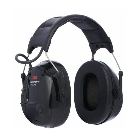 Casque antibruit électronique 3M PELTOR série ProTac III Serre-tête 26dB Noir ( Prix pour 1 )