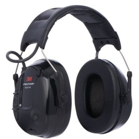 Casque antibruit électronique 3M PELTOR série ProTac III Serre-tête 26dB Noir ( Prix pour 1 )