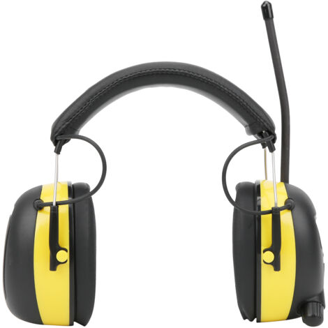 Casque antibruit électronique avec radio AM/FM et réduction de bruit active