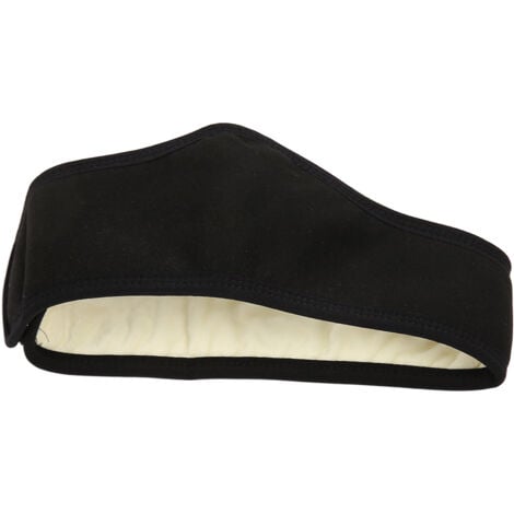 INEASICER Casque antibruit insonorisé pour dormir Protège-oreilles ajustable et chaud pour hommes et femmes Noir