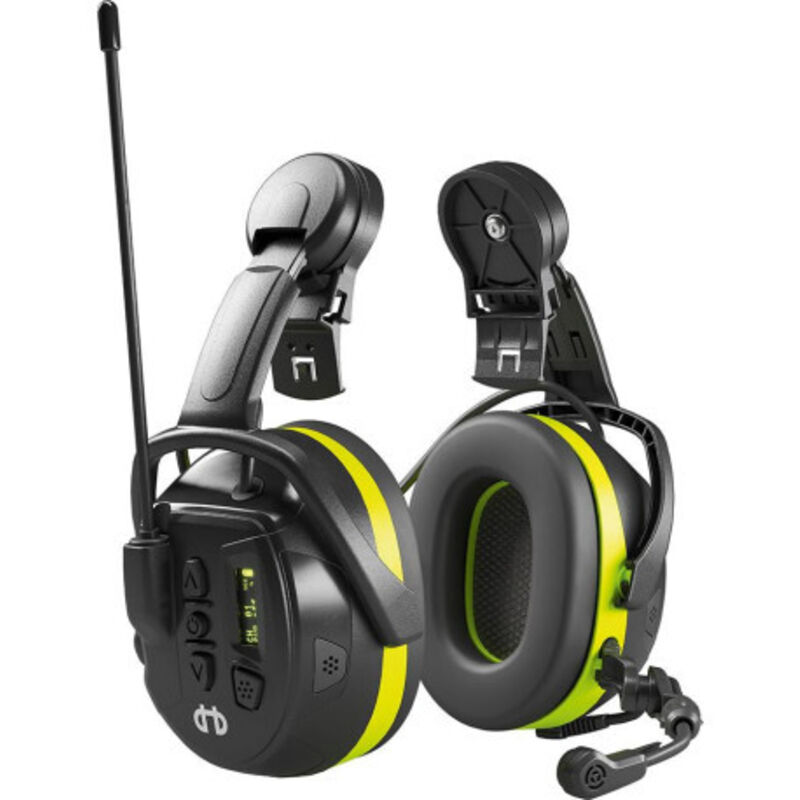 Casque antibruit Local 446 montage sur casque