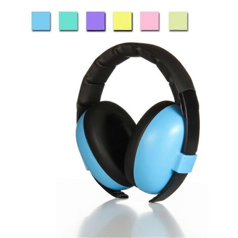 Casque antibruit pour bébé, cache-oreilles isolants pour bébé, (A)--