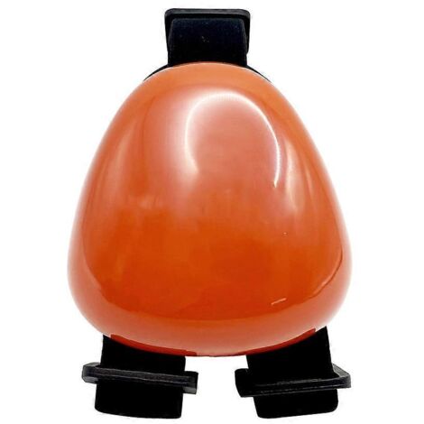 Casque antibruit pour chien, protection auditive orange