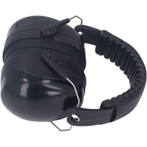 Casque antibruit professionnel pour tir, travail et sommeil - Réducteur de bruit haute performance noir