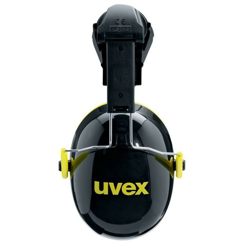 Coquilles antibruit K2H Uvex 2600202 - Noir - Taille unique - Noir
