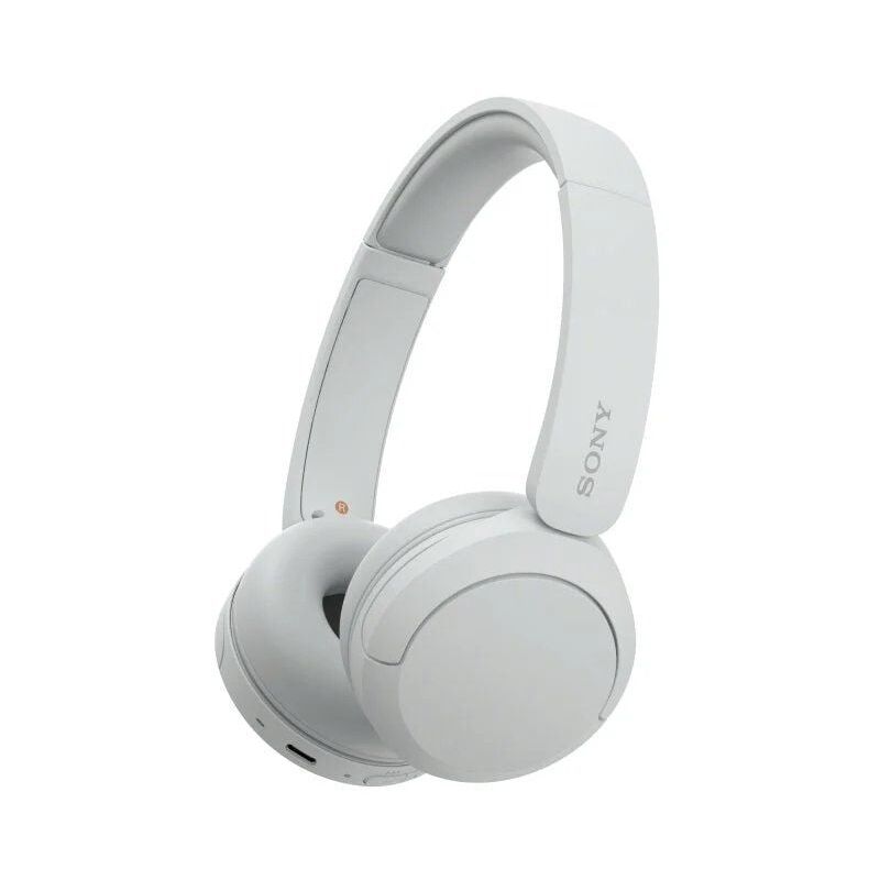 WH-CH520 Casque sans fil Bluetooth, jusqu'à 50 heures ofWith Quick Charge and Headband Style, White - Sony