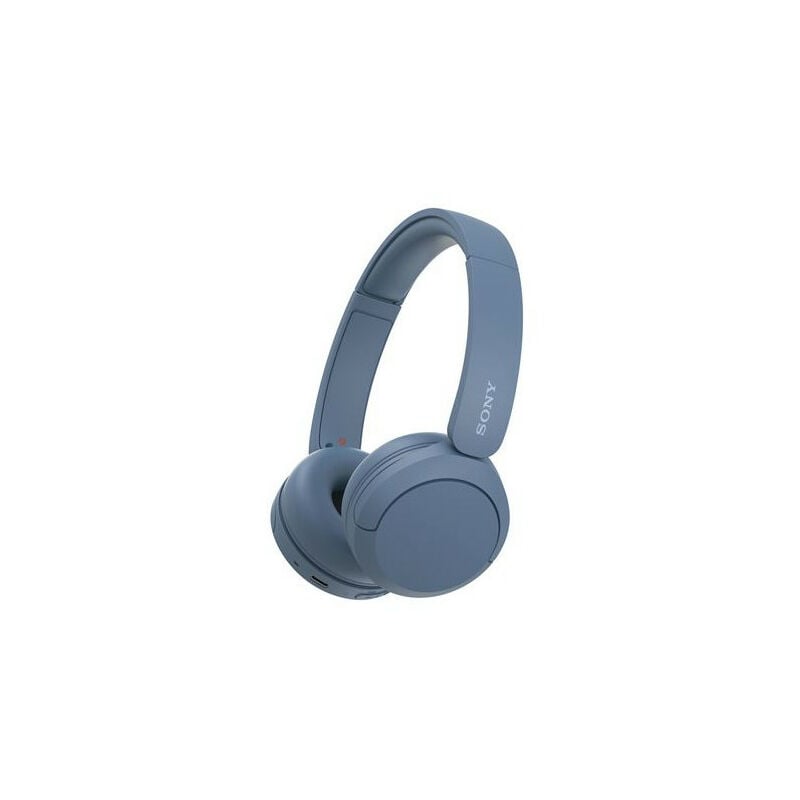 Casque arceau sans fil Bluetooth Multipoint Sony WHCH520 Bleu - Bleu
