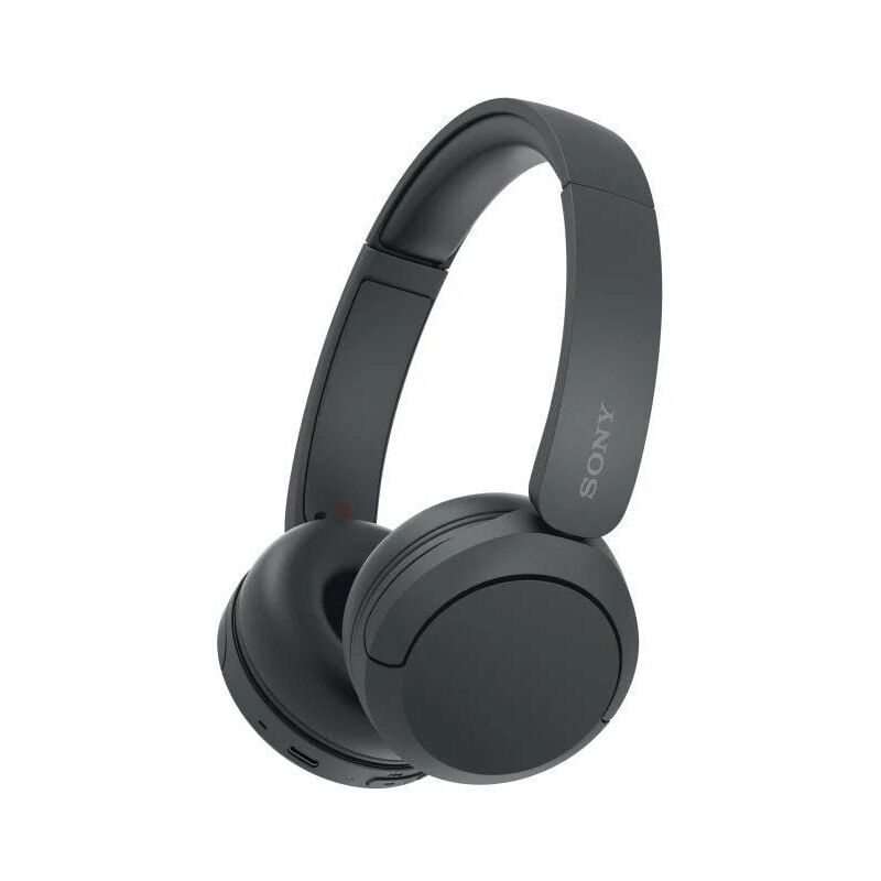 Sony - WH-CH520 Casque sans fil Bluetooth, jusqu'à 50 heures of d'autonomie avec charge rapide et style bandeau, noir