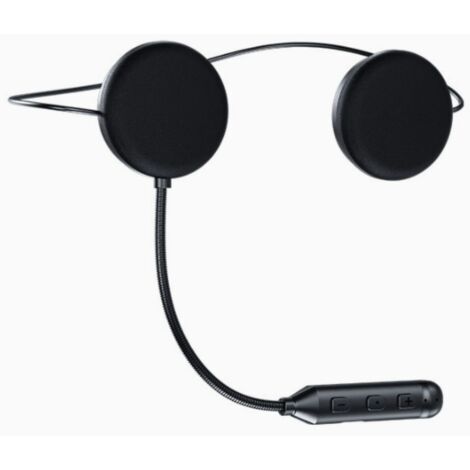 Casque audio Bluetooth 5.3 pour moto, écouteurs sans fil avec micro antibruit, son clair pour la musique et appels mains libres