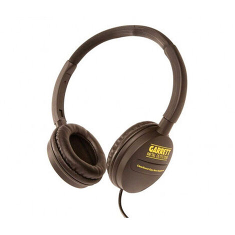 Casque Audio Léger Pour Détecteur De Métaux - Écouteurs Portables Noirs - Neuf