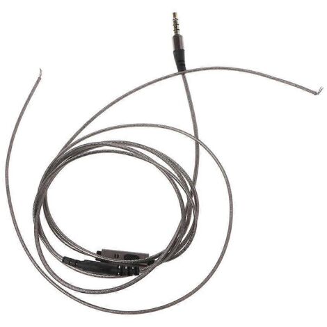 Casque avec Micro pour Téléphone Portable, Fil de Rechange pour Écouteurs