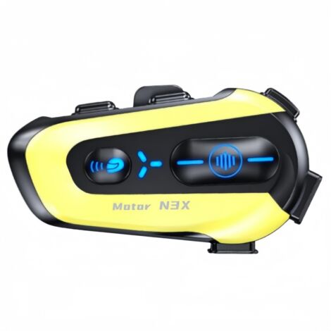 Casque Bluetooth 5.4 pour moto N3X avec réduction de bruit ENC, intercom étanche IPX6 pour casque, 25 h d'autonomie, partage de musique