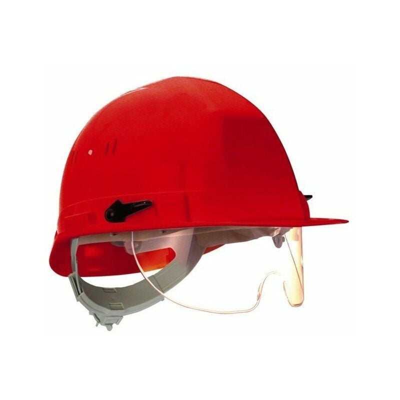 Casque chantier visioceanic en397 orange rb 40 lunette incorporee