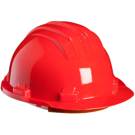 Casque de chantier Couleur : rouge