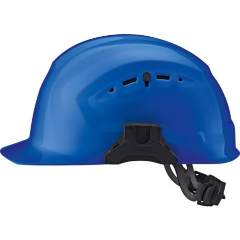 Casque de chantier CrossGuard avec molette, bleu