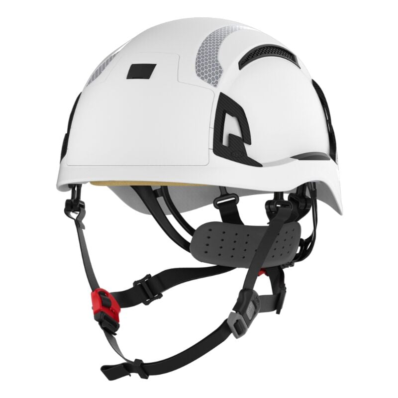 Casque de chantier double norme crémaillère EVO5 alta Dualswitch CR2 Blanc