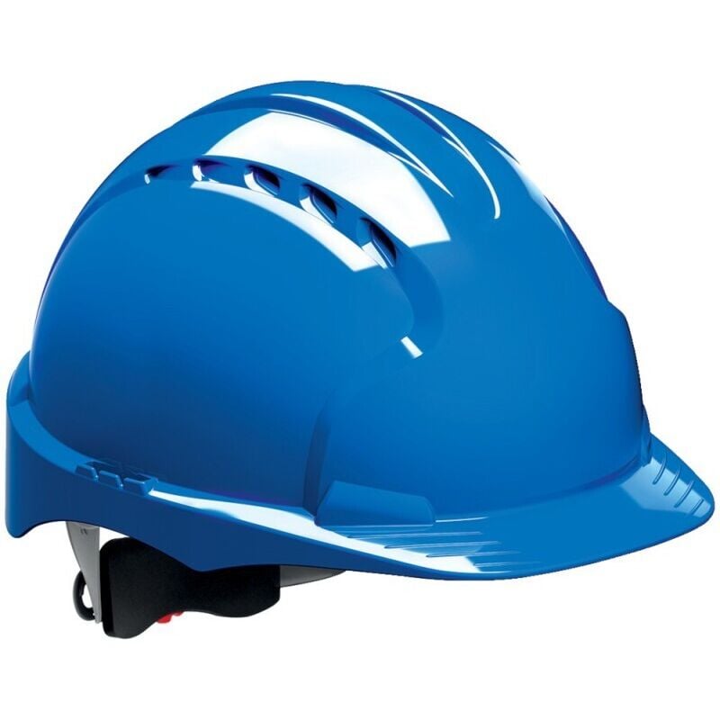 Casque de chantier EVO3 réglage a vis en 397, bleu