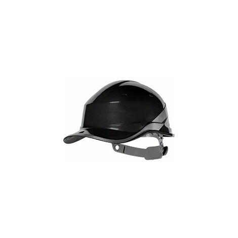 Casque de chantier noir DIAMOND5 forme casquette baseball - DELTA PLUS - DIAM5NO