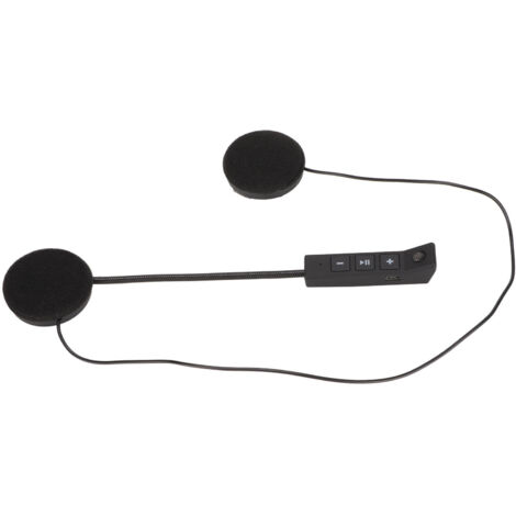 Casque de moto Bluetooth avec connexion automatique, son stéréo de haute qualité et appels mains libres.