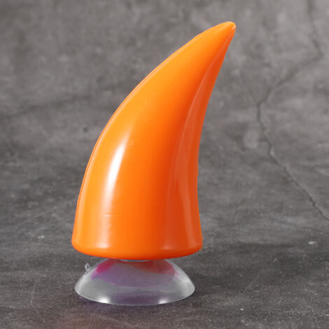 Casque de moto Devil Demon Horn avec ventouse Accessoires de décorationOrange