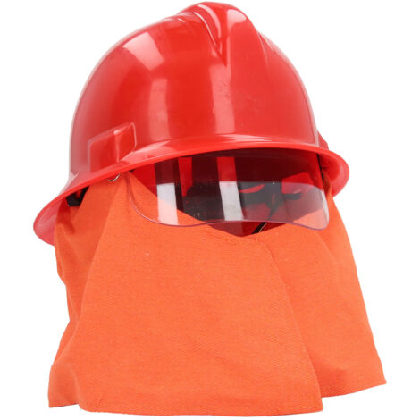 Casque de pompier résistant aux chocs, sécurité de sauvetage d'urgence avec couche d'isolation thermique résistante au feu