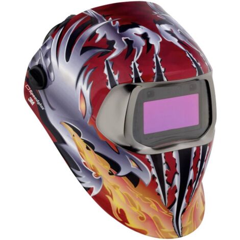 Casque de protection 100 XTERMINATOR 3M SpeedGlas H752220 EN 379, EN 166, EN 175, EN 169