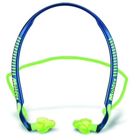 Casque antibruit 23 dB – Bouchons en mousse polyuréthane – Norme EN 352-2 – Cordelette de sécurité pour usage intensif – Moldex - C21421