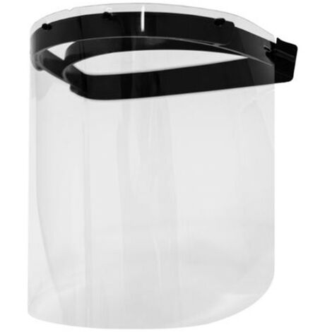 Casque de protection avec Visière 36x23 cm Polycarbonate Anti reflet et Anti buée Serre tête Ajustable VITO