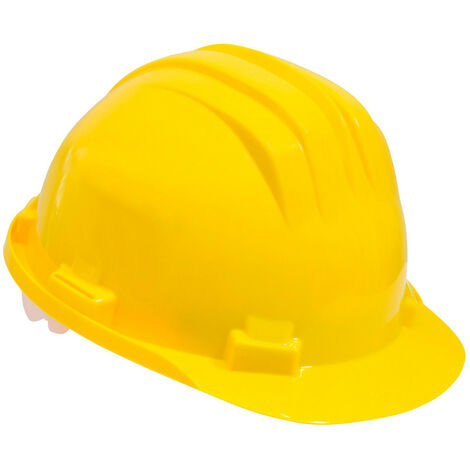 Casque de protection chantier jaune tu TU