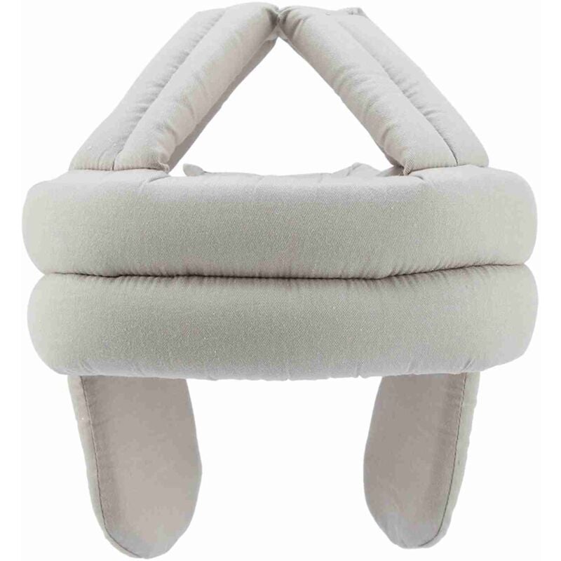 Casque de Protection pour Personnes Âgées Casque de Sécurité Anti-Chute Chapeau de Protection de Tête Coton Respirant Chapeau Anti-Collision Vieil