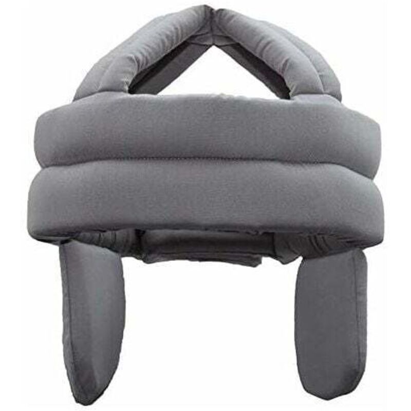 Casque de Protection pour Personnes Âgées Casque de Sécurité Anti-chute Chapeau de Protection de Tête Coton Respirant Chapeau Anti-collision Vieil
