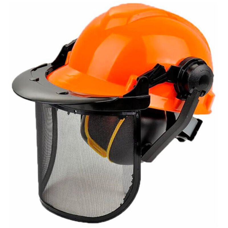 Lem Select - Casque de protection professionnel avec visière et oreillettes