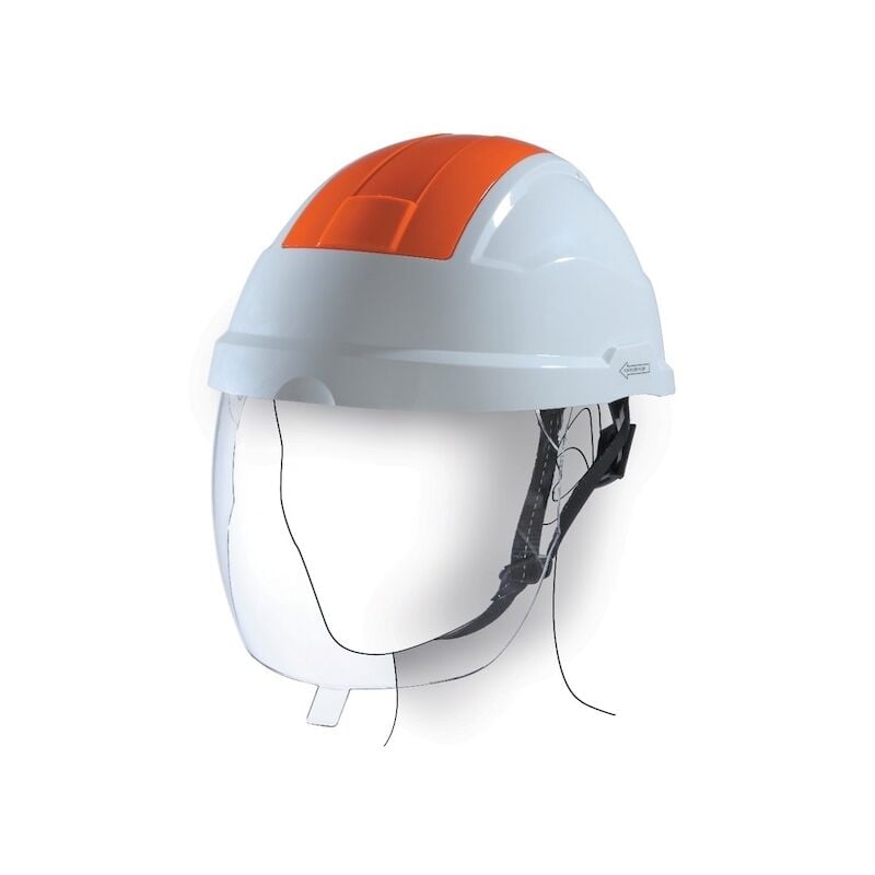 Casque de protection TC42ESBB - blanc Penta