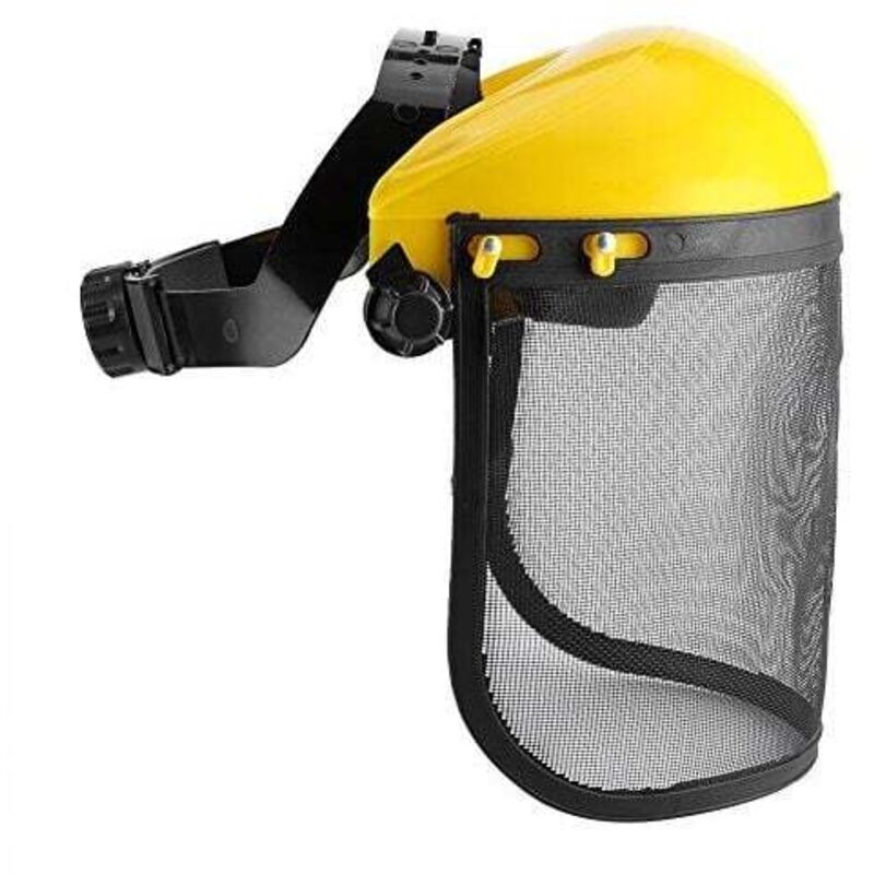 Image of Casque de Protection Visire Ecran Grillag Chapeau Visire pour Casque de Scurit Professionnel