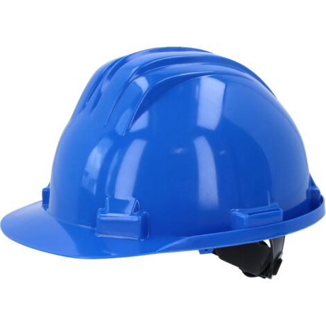 Casque de sécurité de travail, bandeau amovible, bleu