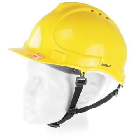 Casque de sécurité Dedra bh1087 avec visière et ventilation